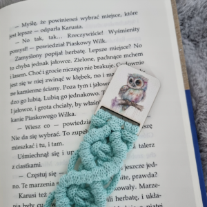 Zakładka do książki handmade – makrama