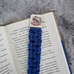Zakładka do książki handmade – makrama