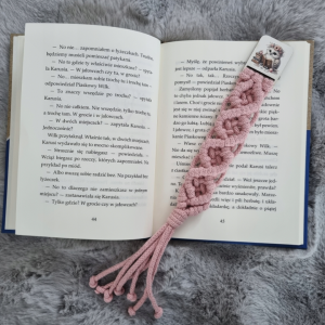 Zakładka do książki handmade – makrama