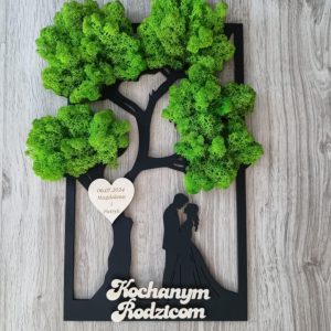 Drzewka personalizowane prostokąt