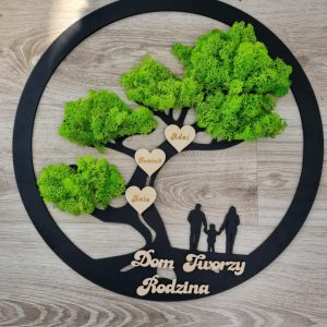 Drzewka personalizowane koło